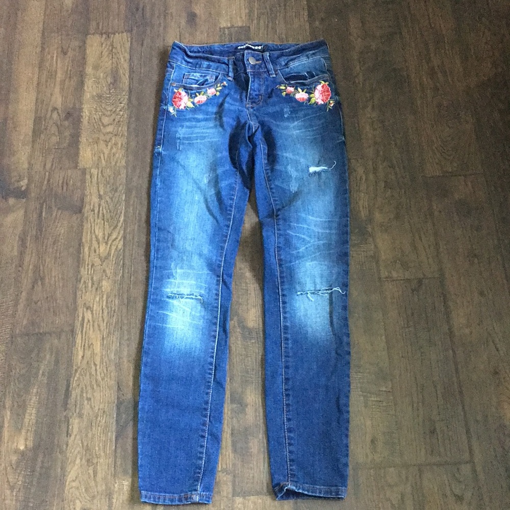 Flower Jeans